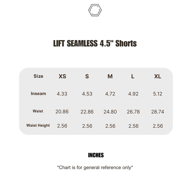 Lift Seamless 4.5” Shorts